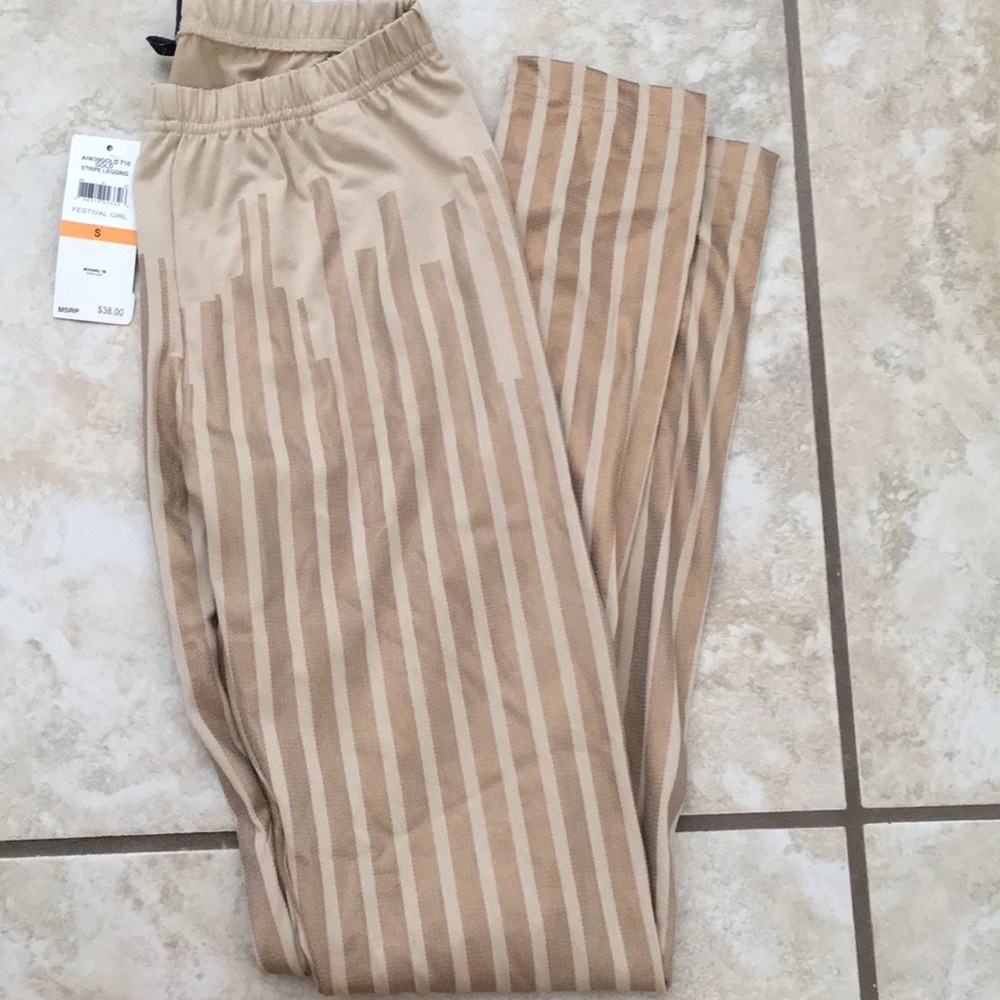Y2K Gold leggings